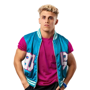 Blonde Manin Sports Jacket PNG Image