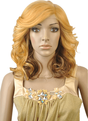 Crown Cap Wig Super Soft Blonde Color Hair Lace Front - Lace Wig, HD Png Download PNG image with transparent background