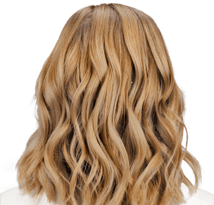 Natural Blonde Hair , Png Download - Blonde Hair From The Back, Transparent Png PNG with transparent background