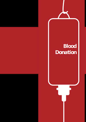 Blood Donation Awareness Poster PNG image with transparent background