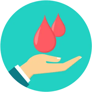 Blood Donation Concept Illustration PNG Image