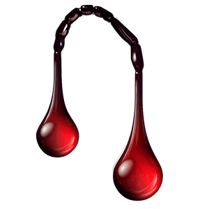 Blood Drop with Shadow PNG 67 PNG