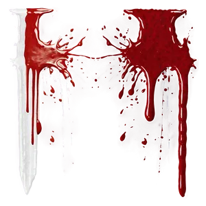 Blood Splatter Art Transparent 45 PNG Image