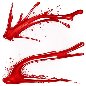 Blood Splatter Clipart PNG bju51 PNG