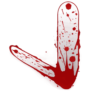 Blood Splatter Clipart Transparent 2 PNG