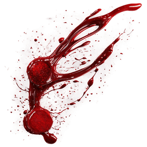 Blood Splatter Effect for Editing PNG nml PNG