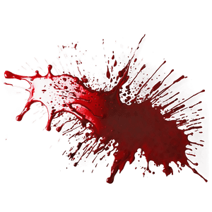 Blood Splatter Horror PNG 16 PNG