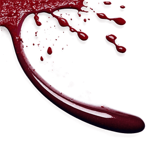 Blood Splatter PNG for Editing 98 PNG