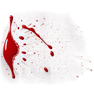 Blood Splatter Transparent PNG 05262024 PNG