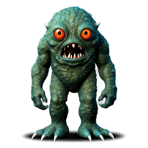 Bloodcurdling Monster PNG cwv PNG