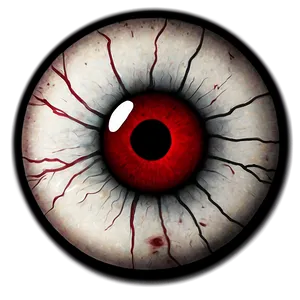 Bloodshot Eye Realistic Drawing Png 06272024 PNG Image