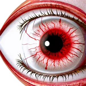 Bloodshot Eye Symptoms Representation Png Tek41 PNG Image