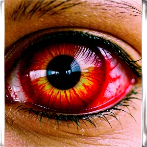 Bloodshot Eyes Scream Png Kud PNG Image