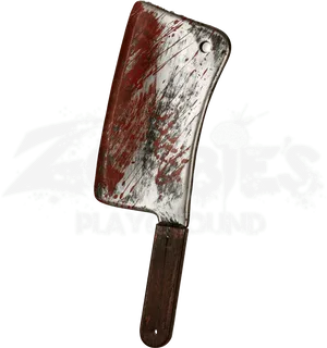 Bloody Cleaver Zombies Playground PNG Image