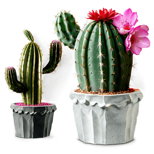 Blooming Cactus PNG 05032024 PNG image with transparent background