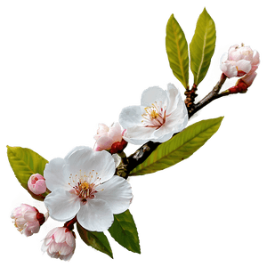 Blooming Cherry Blossoms PNG mcq30 PNG image with transparent background