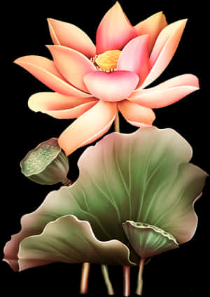 Image Du Blog Zezete2 - Tubes Transparents Lotus Pour Blog, HD Png Download PNG