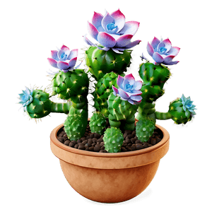 Blooming Succulent PNG 05242024 PNG image with transparent background