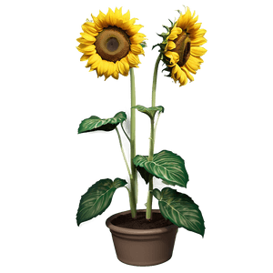 Blooming Sunflower Garden PNG 13 PNG