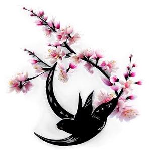 Blossom Silhouette Png Lai88 PNG Image