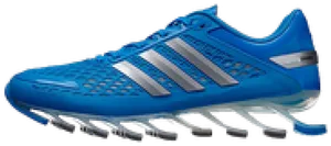 Blue Adidas Springblade Sneaker PNG Image