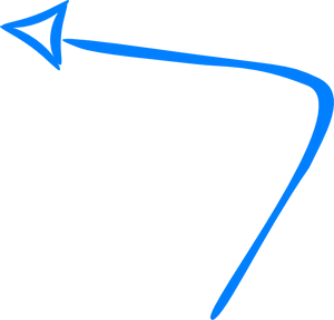 Blue Arrow Graphic PNG Image