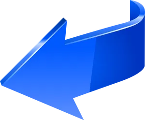 Blue Arrow Graphic PNG Image