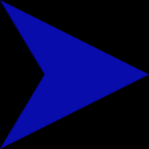 Blue Arrow Right Png, Transparent Png PNG image with transparent background