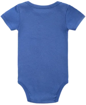 Blue Baby Onesie Apparel PNG Image
