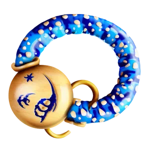 Blue Baby Rattle Png Kgg PNG Image