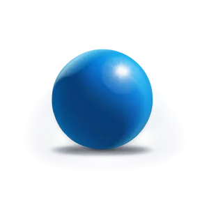 Blue Ball A PNG Image