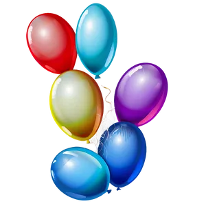 Blue Balloons Png 86 PNG Image