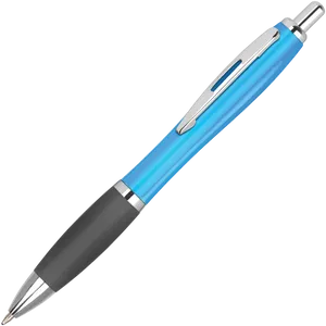 Blue Ballpoint Pen PNG Image