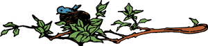 Bird's Nest Clip Arts - Bird On A Nest Free Clipart, HD Png Download PNG