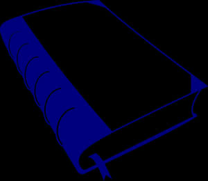 Blue Book Icon PNG image with transparent background