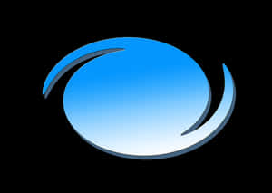 Blue Bubble Logo Design PNG image with transparent background