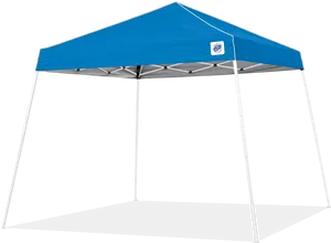 Blue Canopy Pop Up Tent PNG Image