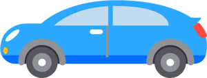 Cartoon Car Png Blue Color Transparent Background Image - Cartoon Car No Background, Png Download PNG with transparent background