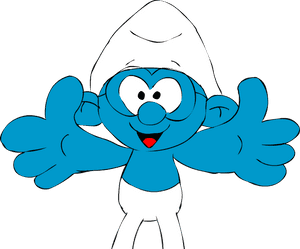 Smurf Png - Smurfs Hugs, Transparent Png PNG image with transparent background