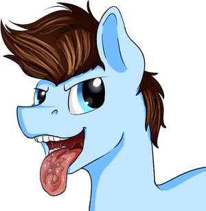 Swiftsketchpone, Bust, Drool, Mawshot, Oc, Oc Only, - Cartoon, HD Png Download PNG image with transparent background