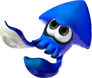 Transparent Giant Squid Clipart - Splatoon Squid, HD Png Download PNG