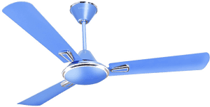 Ceiling Fan Png Photo - Ceiling Fan Blue Colour, Transparent Png PNG image with transparent background