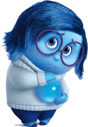 Sadness Inside Out Png, Transparent PNG with transparent background