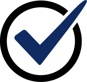 Blue Checkmark Icon PNG Image