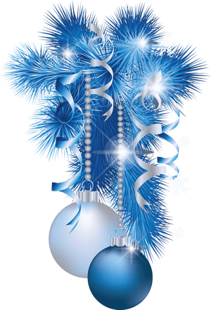 Transparent Blue Ornament Png - Christmas Tree Blue Png, Png Download PNG image with transparent background