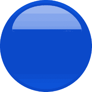 Blue Circle Graphic PNG image with transparent background