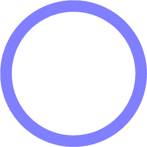 Blue Circle Simple Graphic PNG image with transparent background