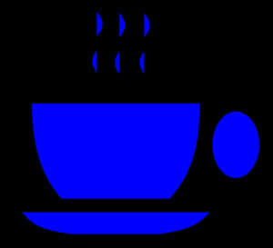 Blue Coffee Cup Hd Photo Clipart - Brown Coffee Cup Clip Art, HD Png Download PNG