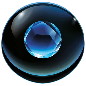 Blue Crystal Ball Png Lrv78 PNG Image