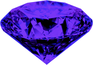 Purple Diamond Png Image - Blue And Purple Diamonds, Transparent Png PNG image with transparent background